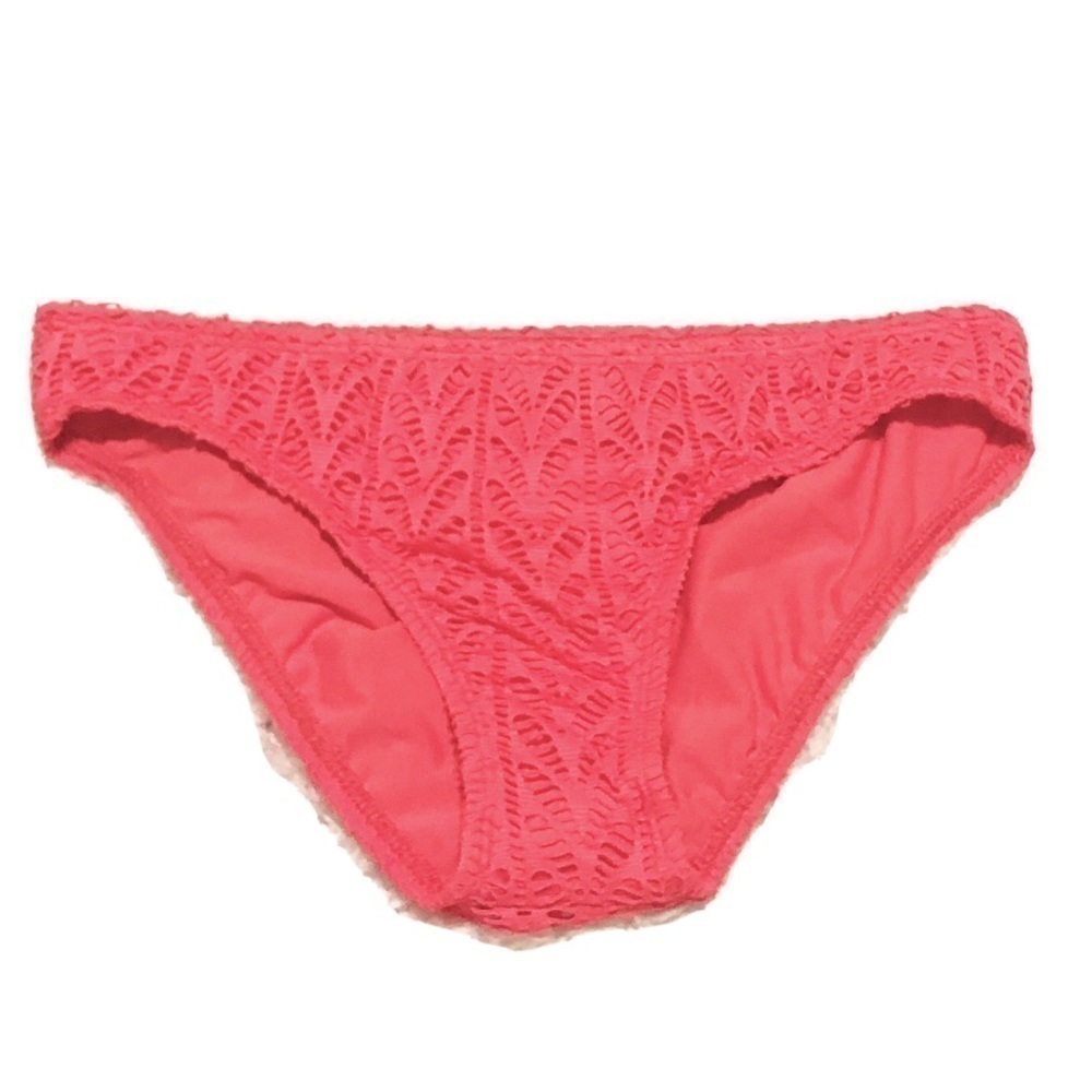 🆕 Nautica Vineyard hipster coral crochet bottoms